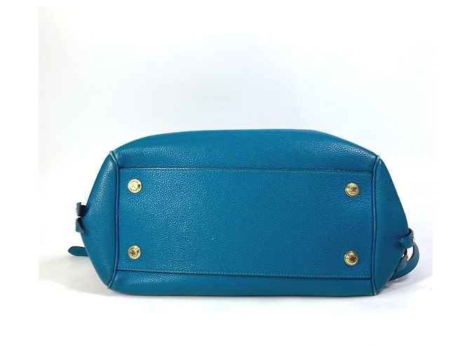 Borsa Mila MM Louis Vuitton Blu - vista 5