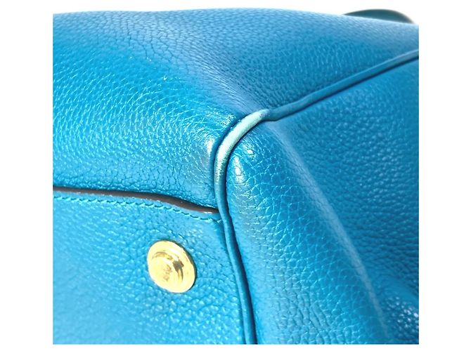 Borsa Mila MM Louis Vuitton Blu - vista 6