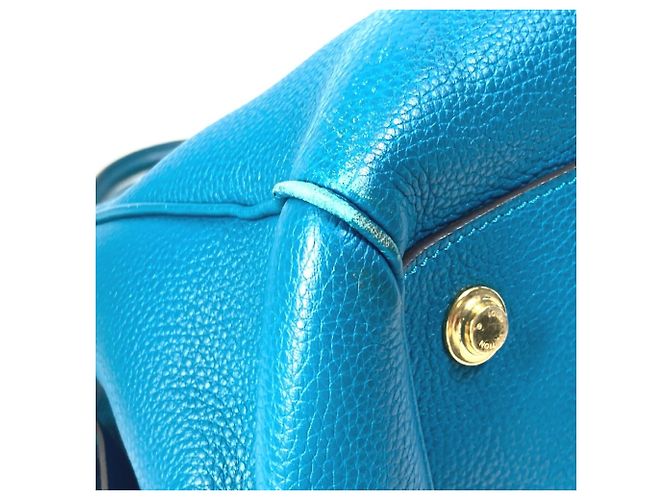 Borsa Mila MM Louis Vuitton Blu - vista 7