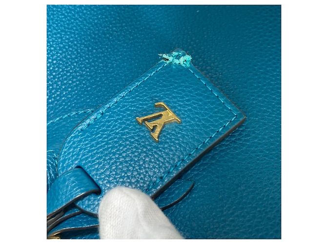 Borsa Mila MM Louis Vuitton Blu - vista 9