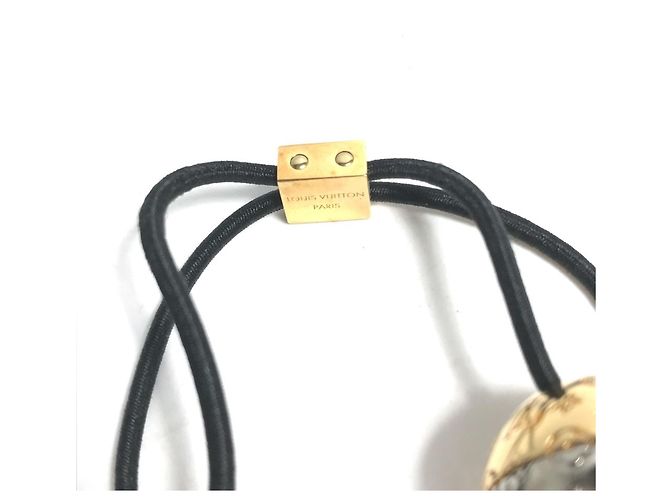 Accessorio per capelli Scrunchie Planet LV di Louis Vuitton Argento D'oro - vista 2