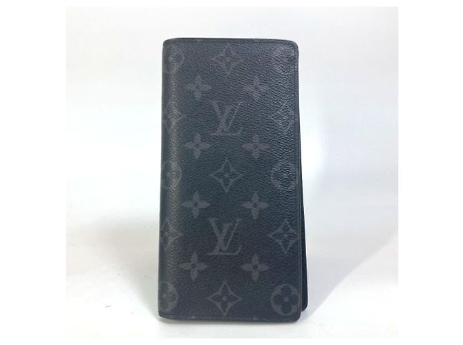 Louis Vuitton Monogram Eclipse Long Wallet Black - view 2