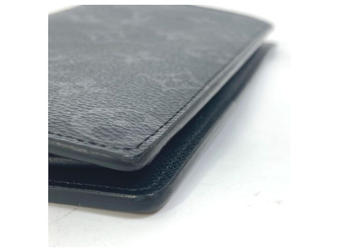 Louis Vuitton Monogram Eclipse Long Wallet Black - view 5