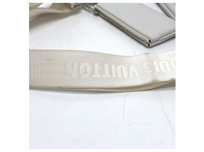 Borsa Messenger a Spalla Damier Giant Spray Trio di Louis Vuitton Bianco Giallo - vista 15