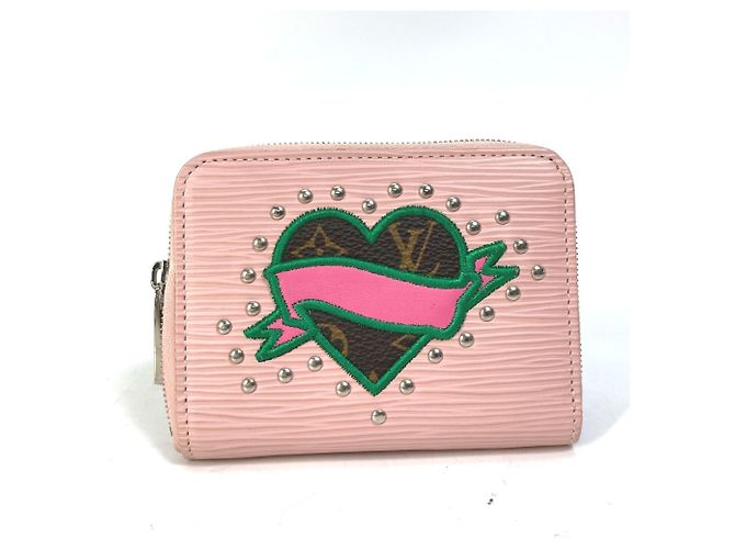 Monedero Zippy Epi Louis Vuitton Rosa - vista 2