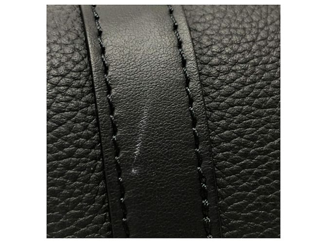 Bolso de Hombro Louis Vuitton Aerogram Keepall XS 2 Vías Negro - vista 8