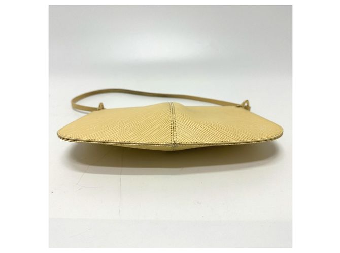 Borsa a Spalla Demilune Pochette Epi Louis Vuitton Beige - vista 3