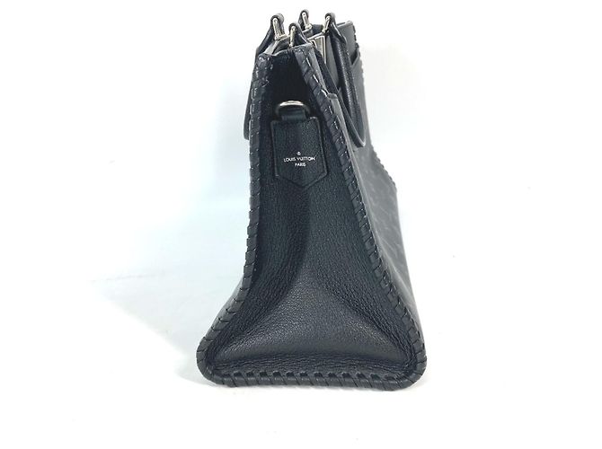 Borsa tote Very Zip Monogram Louis Vuitton Nero Monogramma - vista 3