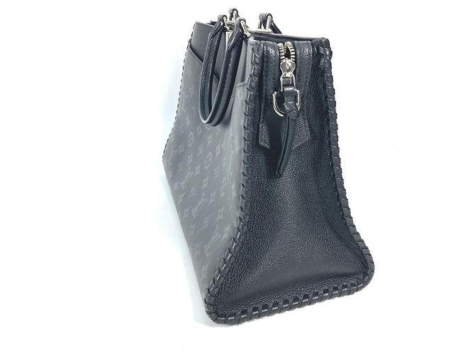 Borsa tote Very Zip Monogram Louis Vuitton Nero Monogramma - vista 4