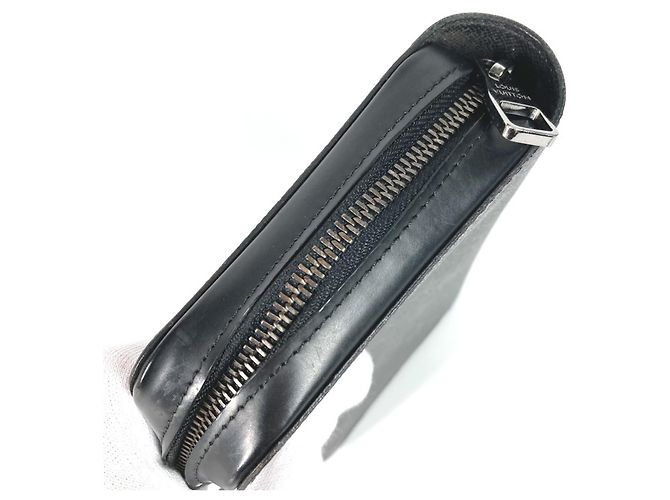 Louis Vuitton Monogram Eclipse Long Bill Wallet Black - view 8