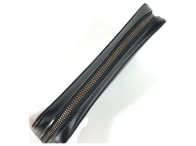 Louis Vuitton Monogram Eclipse Long Bill Wallet Black - view 9