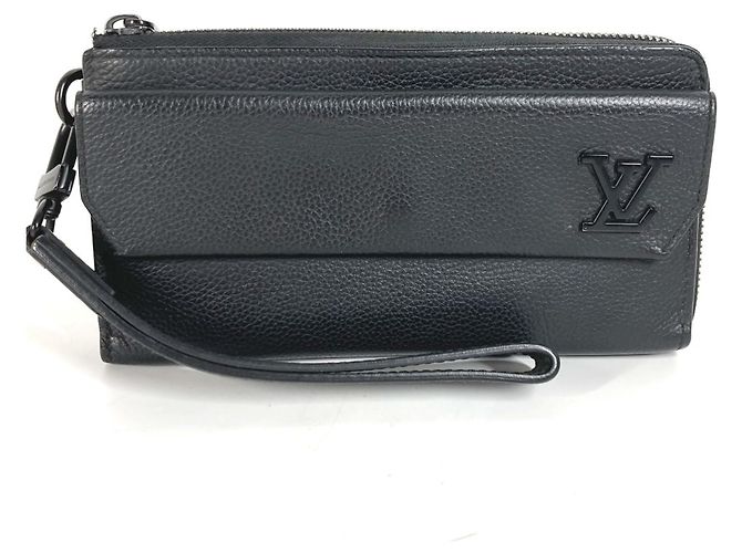 Cartera Zippy Aerogram Louis Vuitton Negro - vista 3