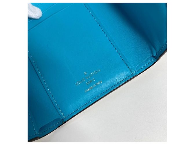 Billetera compacta tri-fold Pont Neuf Louis Vuitton Beige - vista 12