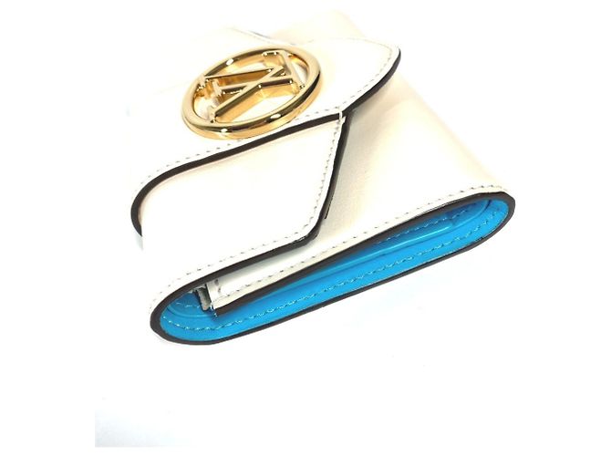 Billetera compacta tri-fold Pont Neuf Louis Vuitton Beige - vista 4