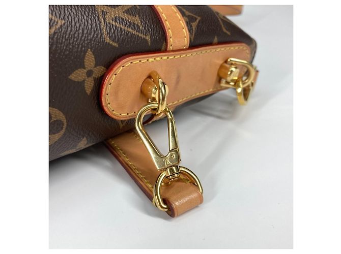 Borsa da viaggio in tela Monogram Louis Vuitton Marrone Monogramma - vista 8