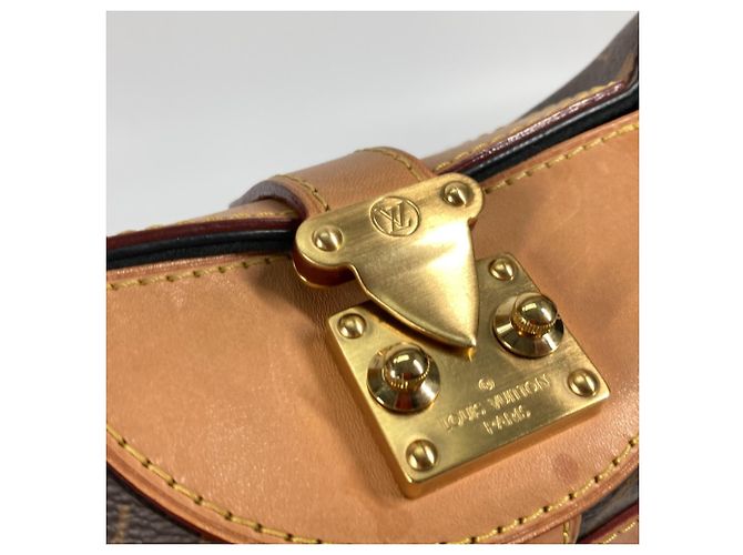 Borsa da viaggio in tela Monogram Louis Vuitton Marrone Monogramma - vista 9