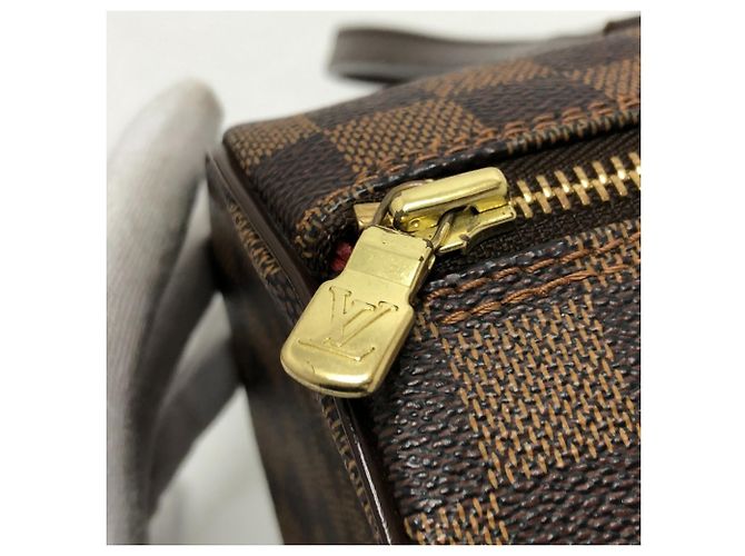 Borsa Tote Louis Vuitton Damier Papillon 30 Marrone - vista 10