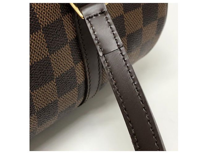 Borsa Tote Louis Vuitton Damier Papillon 30 Marrone - vista 11