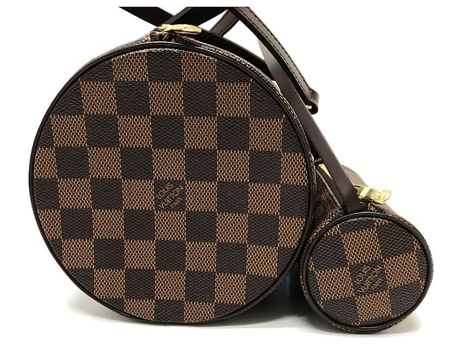 Borsa Tote Louis Vuitton Damier Papillon 30 Marrone - vista 4