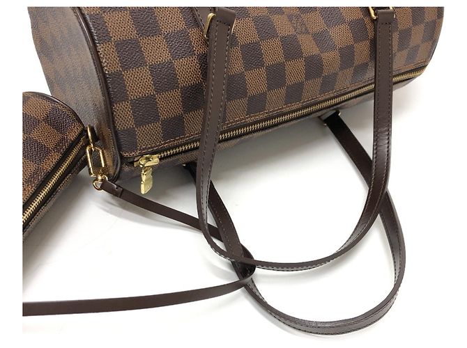 Borsa Tote Louis Vuitton Damier Papillon 30 Marrone - vista 6