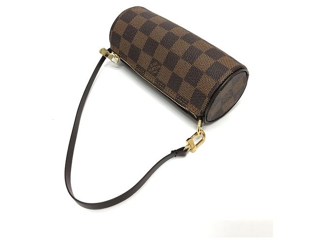 Borsa Tote Louis Vuitton Damier Papillon 30 Marrone - vista 8