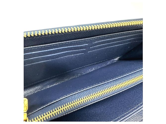 Louis Vuitton Monogram Jacquard Zippy Wallet Navy blue - view 10
