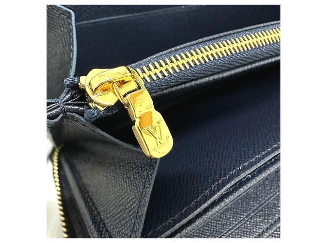 Louis Vuitton Monogram Jacquard Zippy Wallet Navy blue - view 11