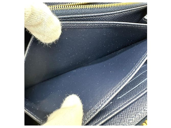 Louis Vuitton Monogram Jacquard Zippy Wallet Navy blue - view 13