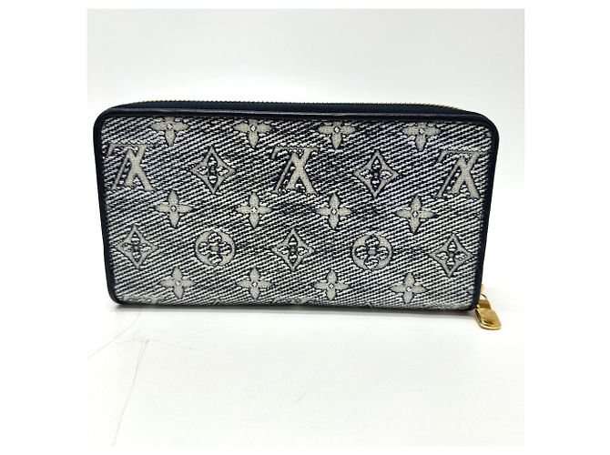 Louis Vuitton Monogram Jacquard Zippy Wallet Navy blue - view 2