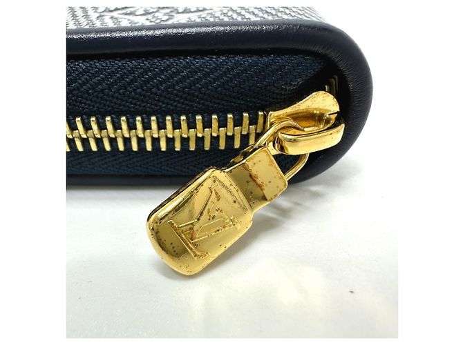 Louis Vuitton Monogram Jacquard Zippy Wallet Navy blue - view 6