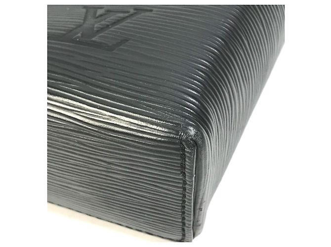 Borsa a Spalla 2 in 2 Epi Sac Plat Fold di Louis Vuitton Nero - vista 7