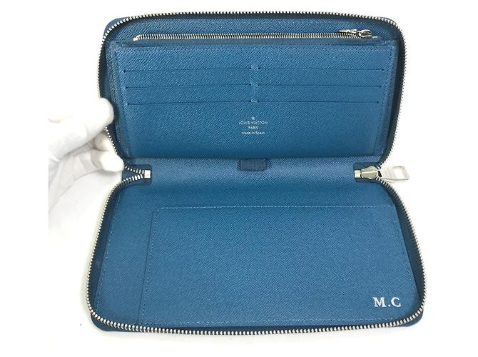 Louis Vuitton Epi Zippy Organizer Long Wallet Navy blue - view 11