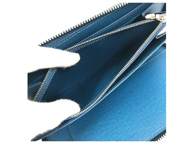 Louis Vuitton Epi Zippy Organizer Long Wallet Navy blue - view 12