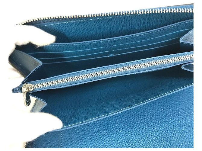 Louis Vuitton Epi Zippy Organizer Long Wallet Navy blue - view 15