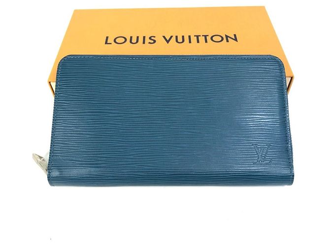 Louis Vuitton Epi Zippy Organizer Long Wallet Navy blue - view 16