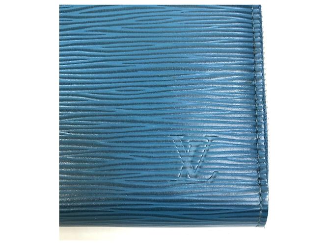 Louis Vuitton Epi Zippy Organizer Long Wallet Navy blue - view 7