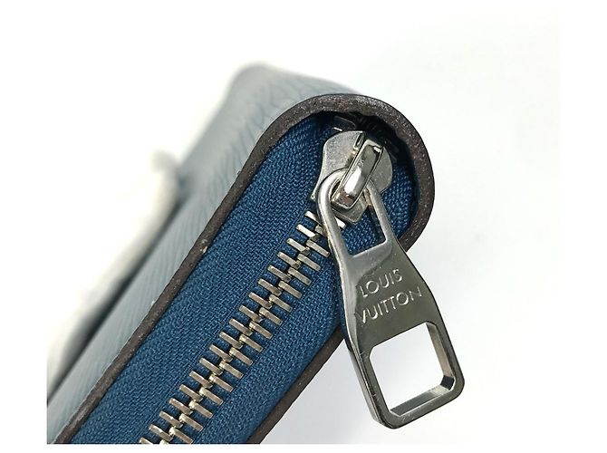 Louis Vuitton Epi Zippy Organizer Long Wallet Navy blue - view 9