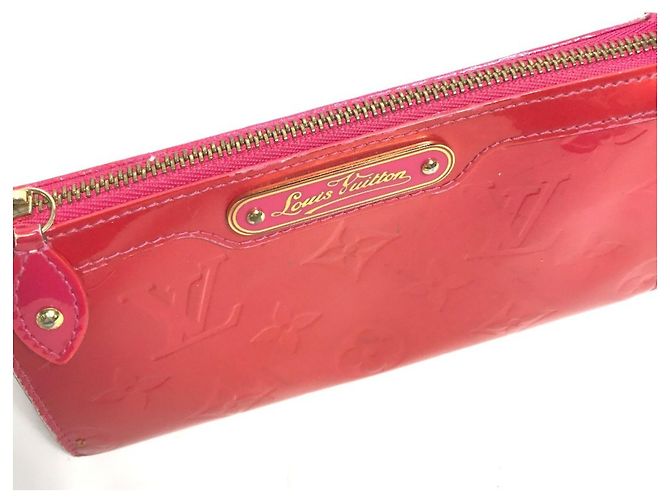 Pochette per trucco Louis Vuitton Monogram Vernis Truth Rosa - vista 2