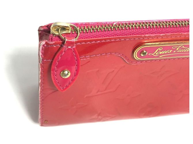 Pochette per trucco Louis Vuitton Monogram Vernis Truth Rosa - vista 3