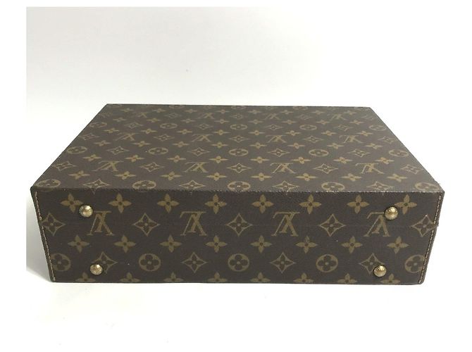 Étui à bijoux Monogram Louis Vuitton Marron - vue 6