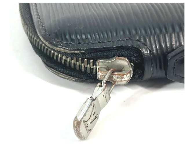 Borsa da viaggio Organizer Atoll in Epi Louis Vuitton Nero - vista 6