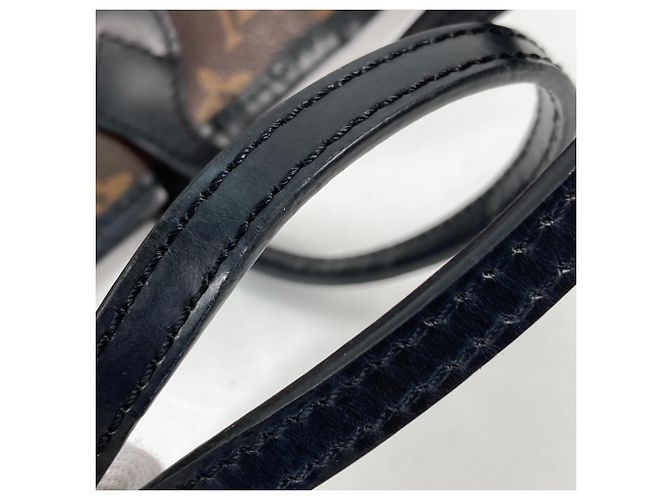 Borsa tote Neverfull MM My Monogram World Tour di Louis Vuitton Marrone Nero - Ansicht 11