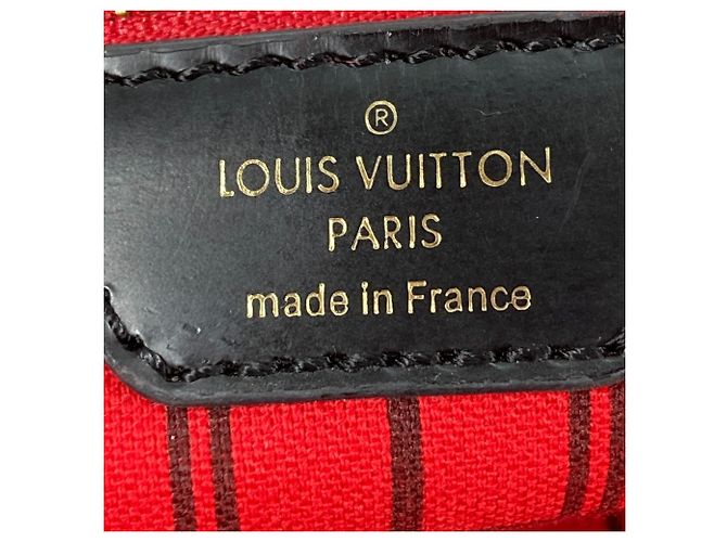 Borsa tote Neverfull MM My Monogram World Tour di Louis Vuitton Marrone Nero - Ansicht 16