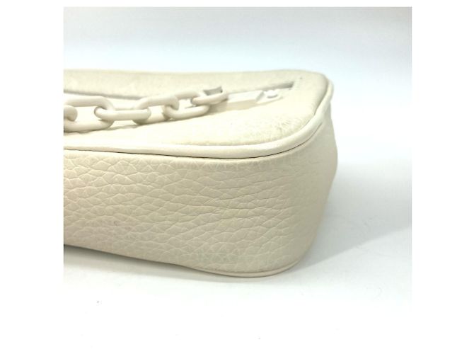 Pochette Volga Monogram Empreinte Louis Vuitton Bianco - vista 7