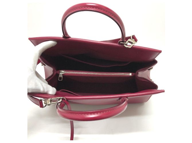 Borsa Marly MM in pelle Epi Louis Vuitton Fuschia - vista 12