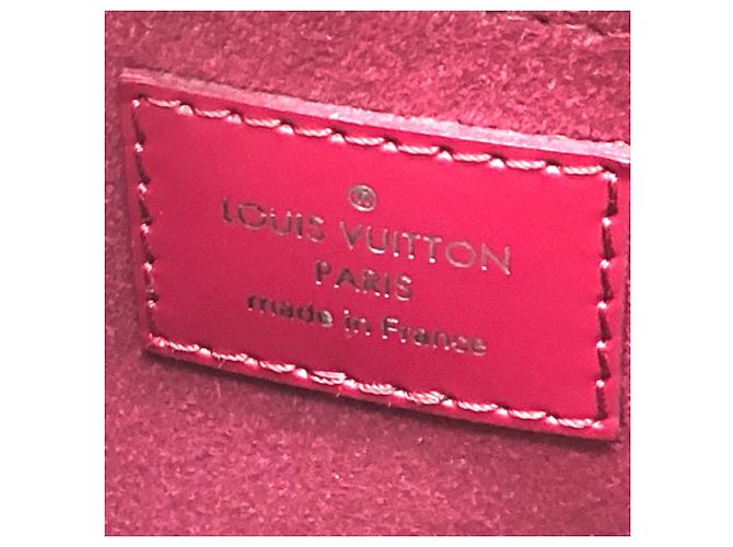 Borsa Marly MM in pelle Epi Louis Vuitton Fuschia - vista 16