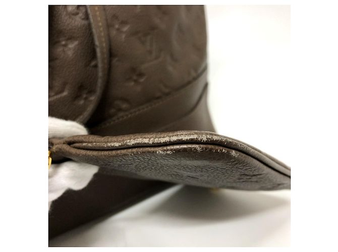 Borsa Tote Citadines PM in Monogram Empreinte Louis Vuitton Marrone - vista 12