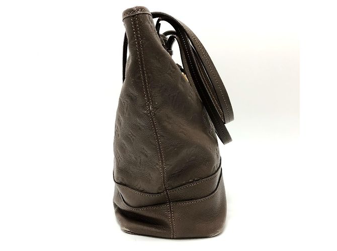 Borsa Tote Citadines PM in Monogram Empreinte Louis Vuitton Marrone - vista 5