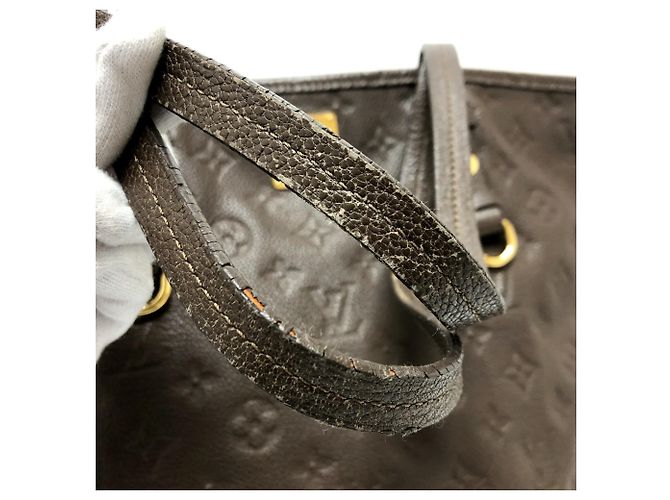 Borsa Tote Citadines PM in Monogram Empreinte Louis Vuitton Marrone - vista 8
