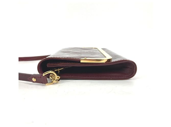 Borsa 2 in 1 Rossmore PM in Monogram Vernis di Louis Vuitton Rosso Porpora - vista 4